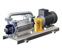 پمپ وکیوم آبی با ظرفیت بالا